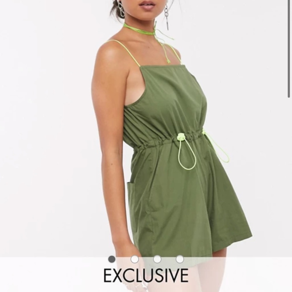 COLLUSION toggle romper